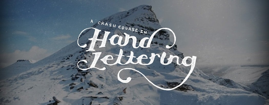 Crash Course in Hand-lettering , Beginners Guide to Hand-lettering. How to.