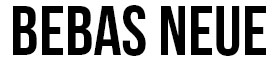Displaying "BEBAS NEUE" in bold, capital letters makes it an ideal choice for headings. This evenly spaced and bold font is one of the top options available on Google Fonts.