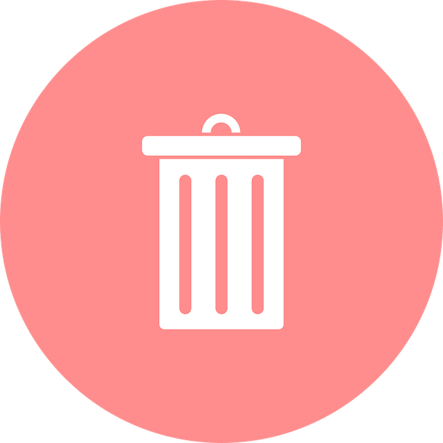 clear, garbage can, garbage disposal