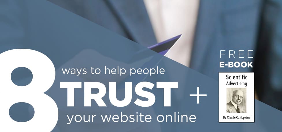 8 ways to help people trust your website online