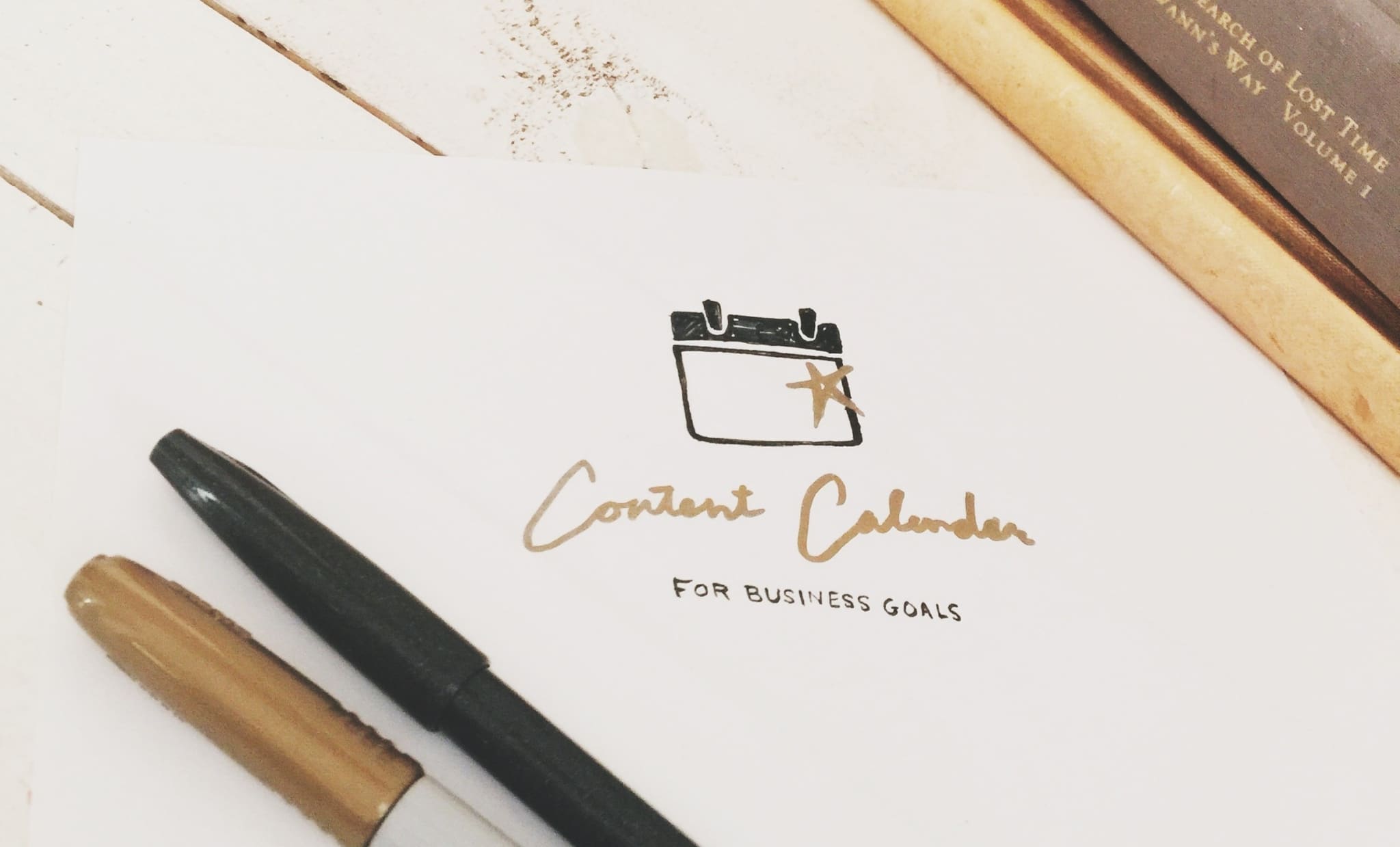 Content Calendar for business goals