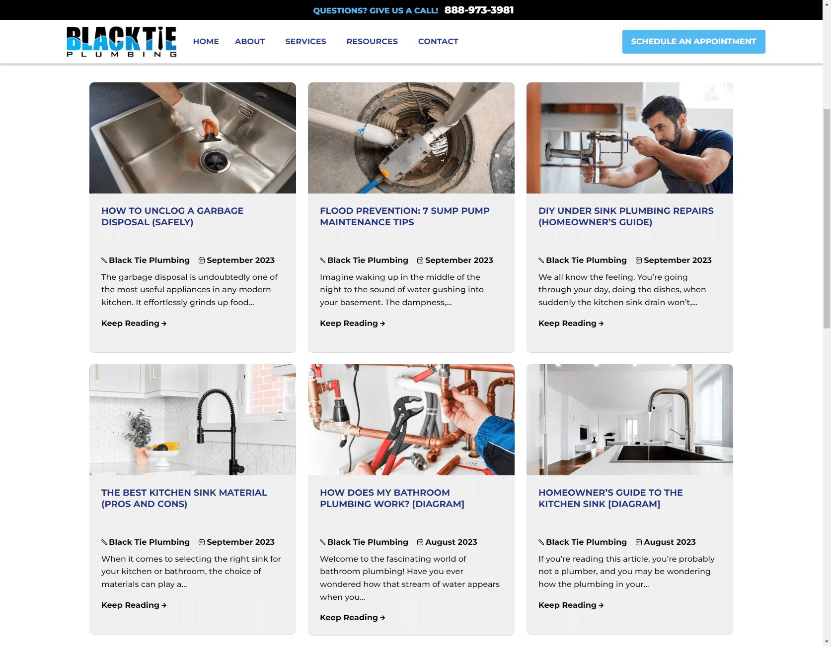 create helpful content about plumbing