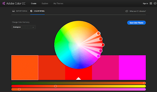 Adobe Color Wheel