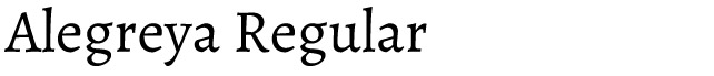 Alegreya Bold - Best Google Fonts for H1, H2, H3