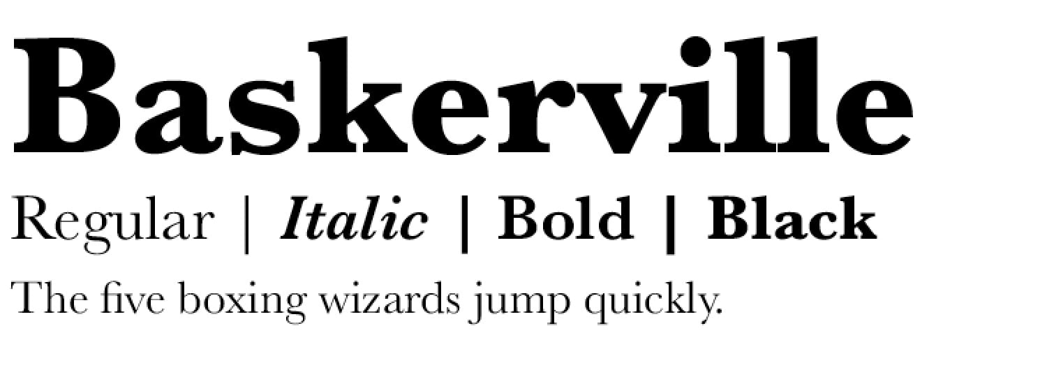 baskerville-modern-serif-fonts