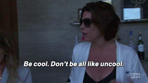 Be Cool, Don't be all Uncool - Housewives gifs explain internet marketing