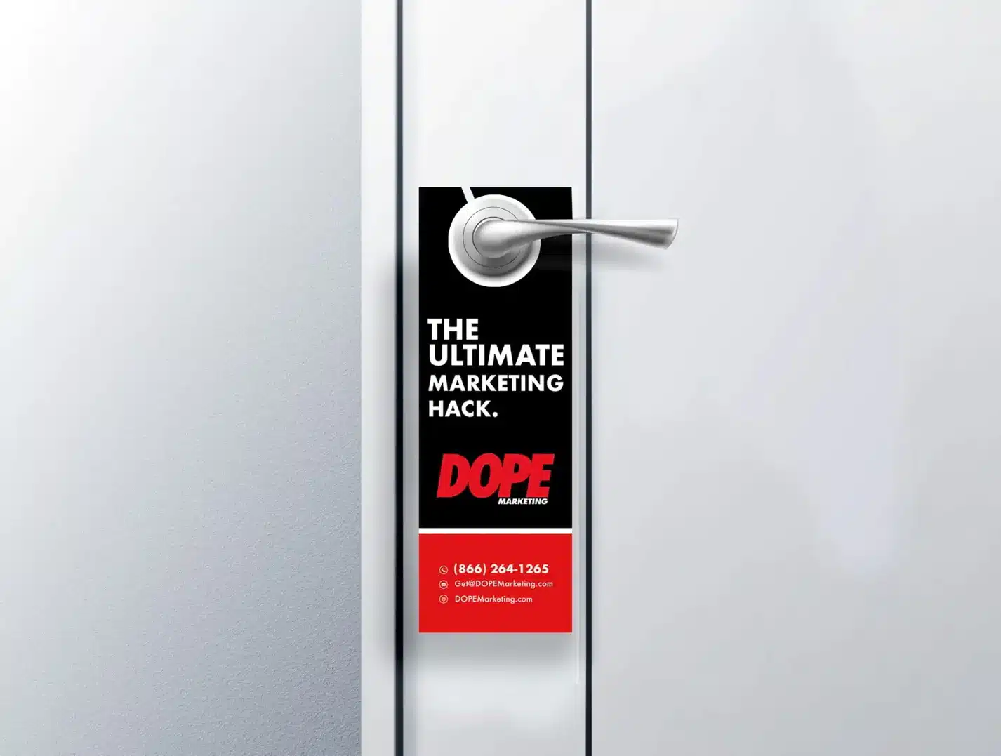 Door Hangers from Dope Marketing