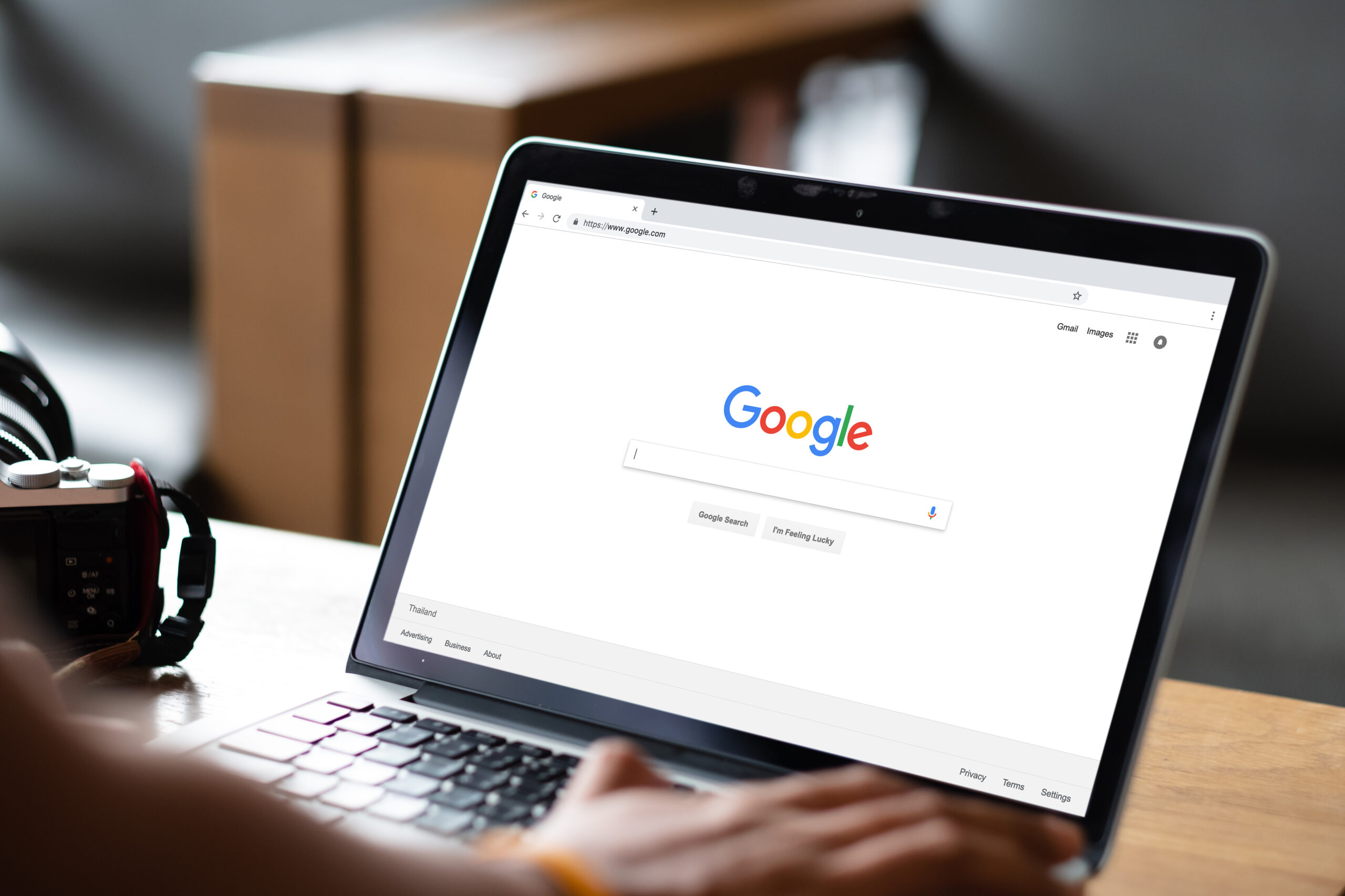 google search home page