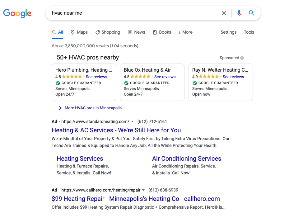 hvac ppc