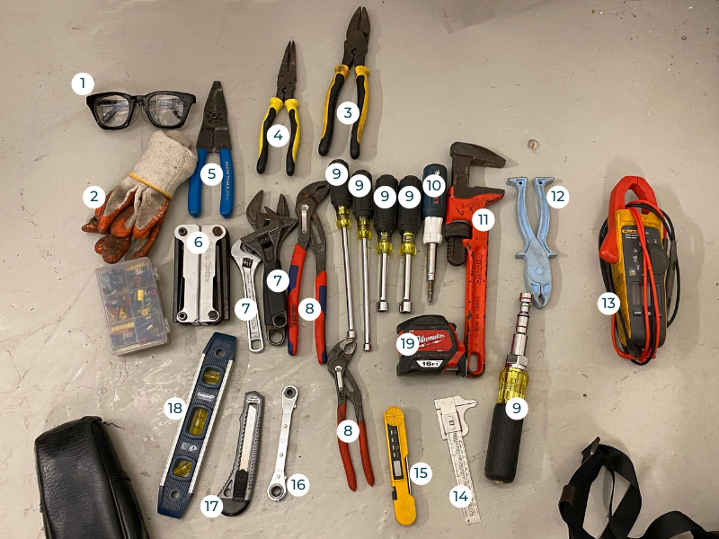 HVAC Tools List - Toolkit