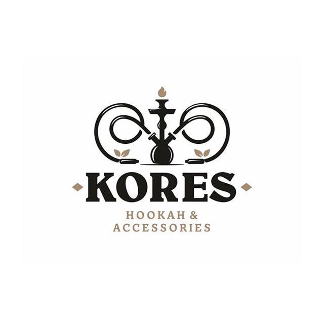 kores-hookah-modern-logo-design-inspiration