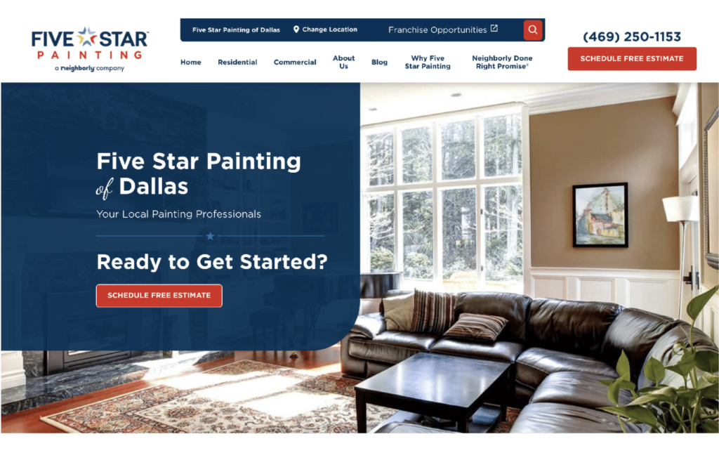 Painting Web Design Inspiration