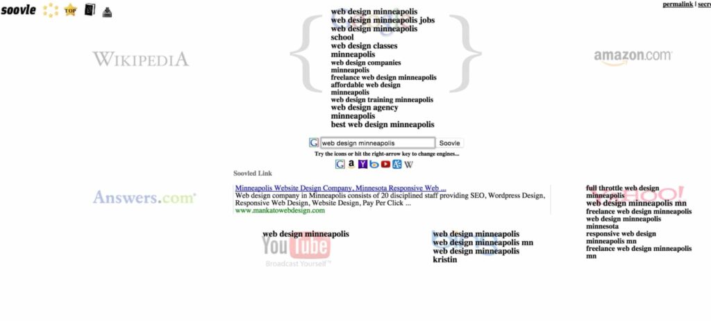 Soovle - keword research tools reiviewd
