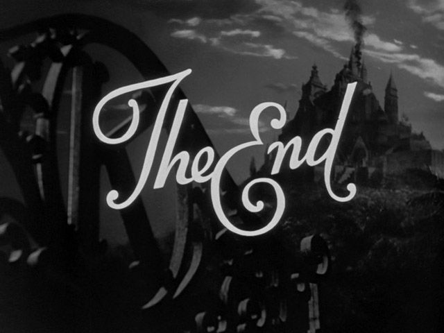 Citizen Kane - Movie Title - The End