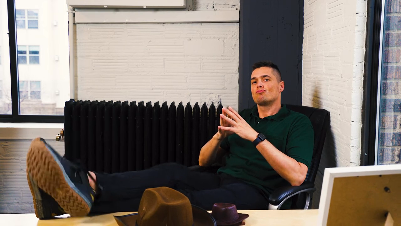 a person comfortably sit in an office chair