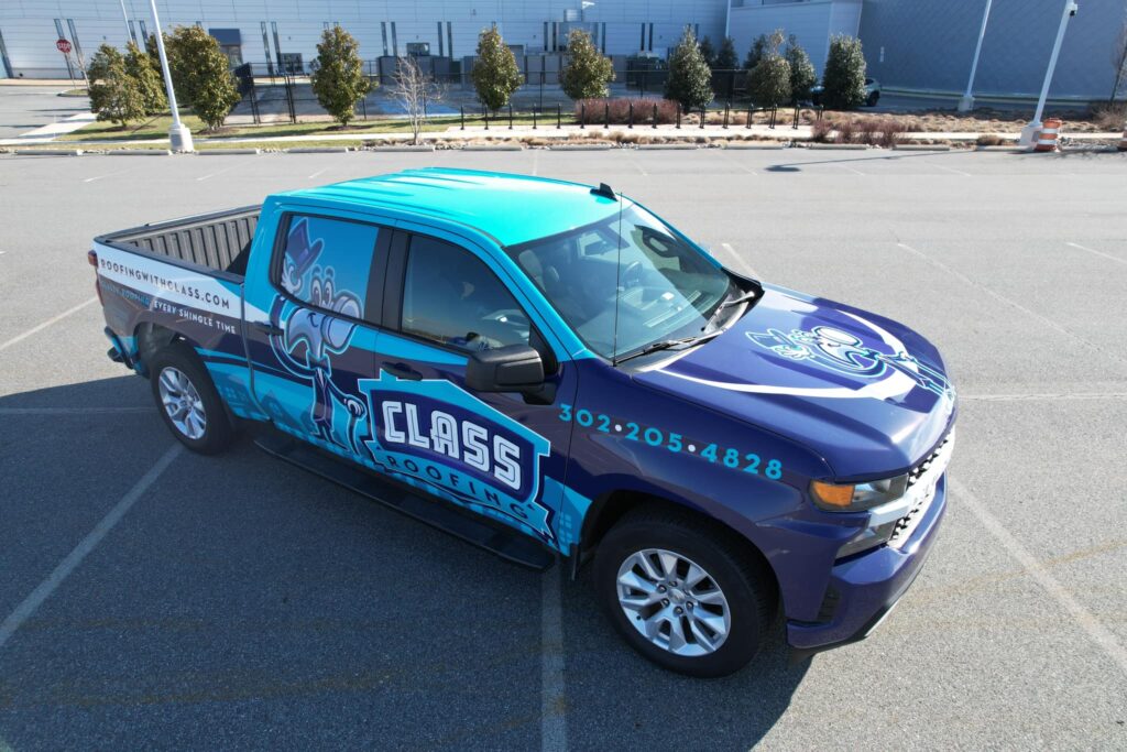 Class Roofing blue